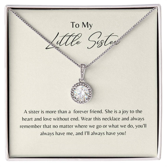 To My Little Sister | Eternal Hope Necklace