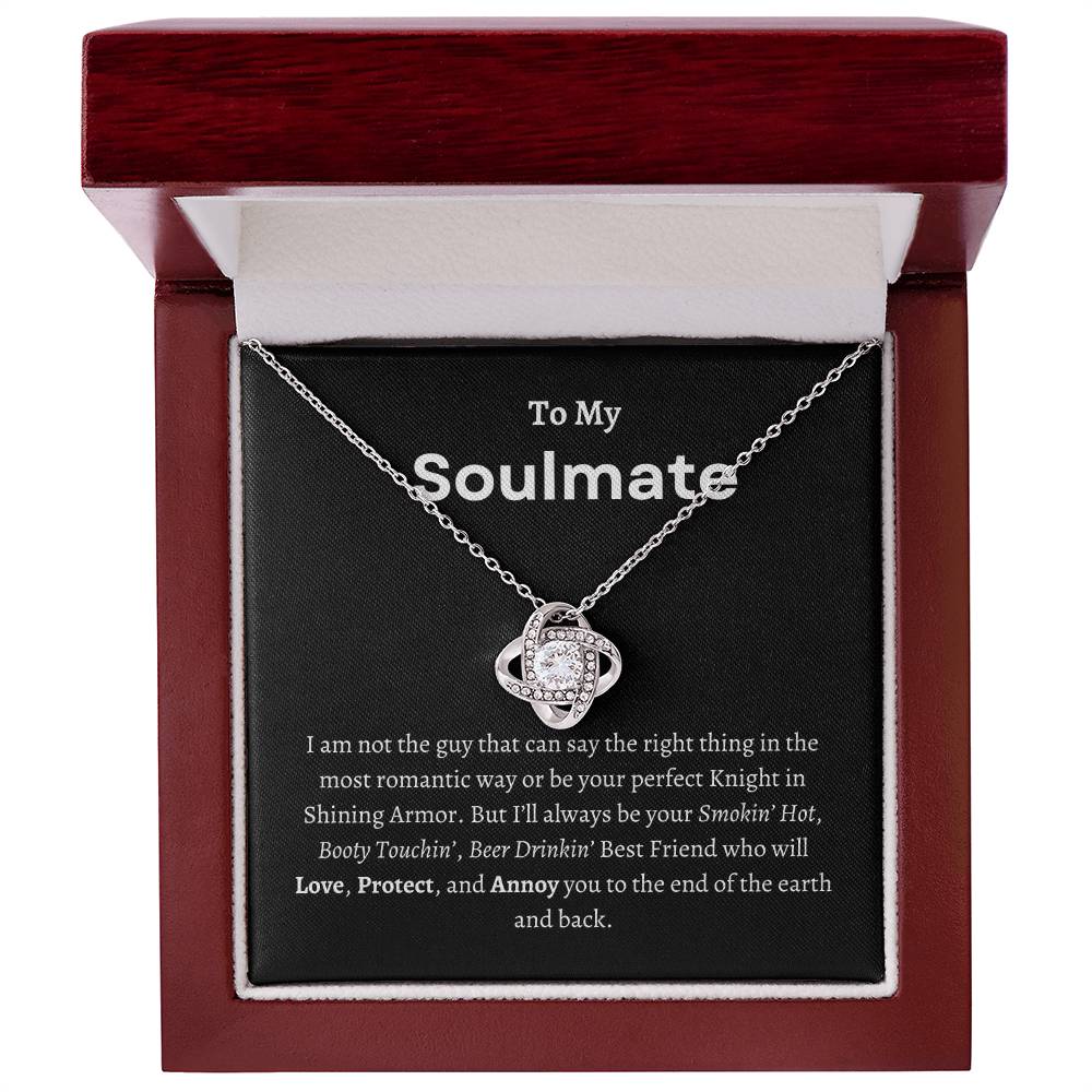 To My Soulmate| Love Knot Necklace